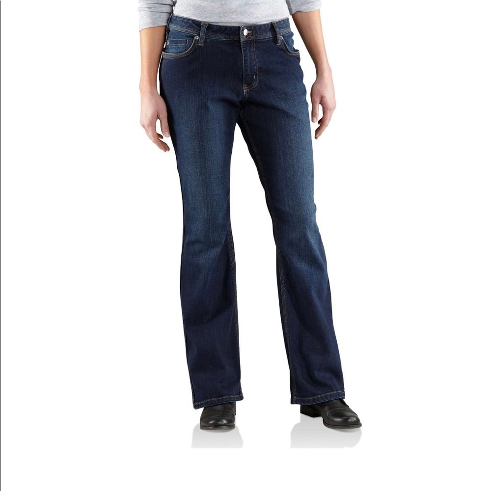 Carhartt women's relaxed fit stretch denim jasper jean